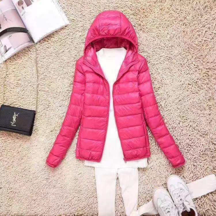 Jaket Puffer Wanita 15 Warna U - Down Jacket Packable ulasan dan harga