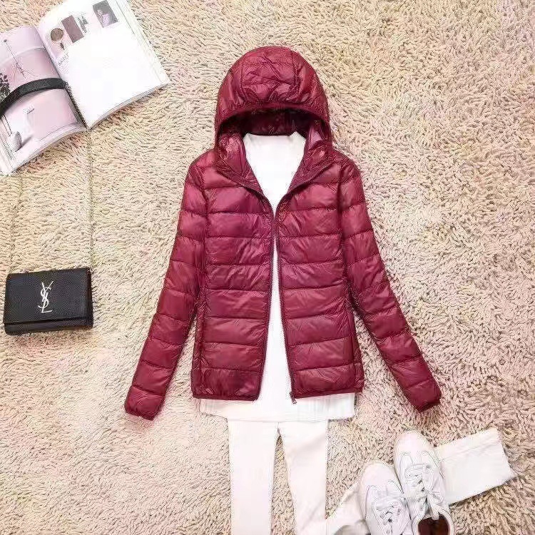 Jaket Puffer Wanita 15 Warna U - Down Jacket Packable ulasan dan harga