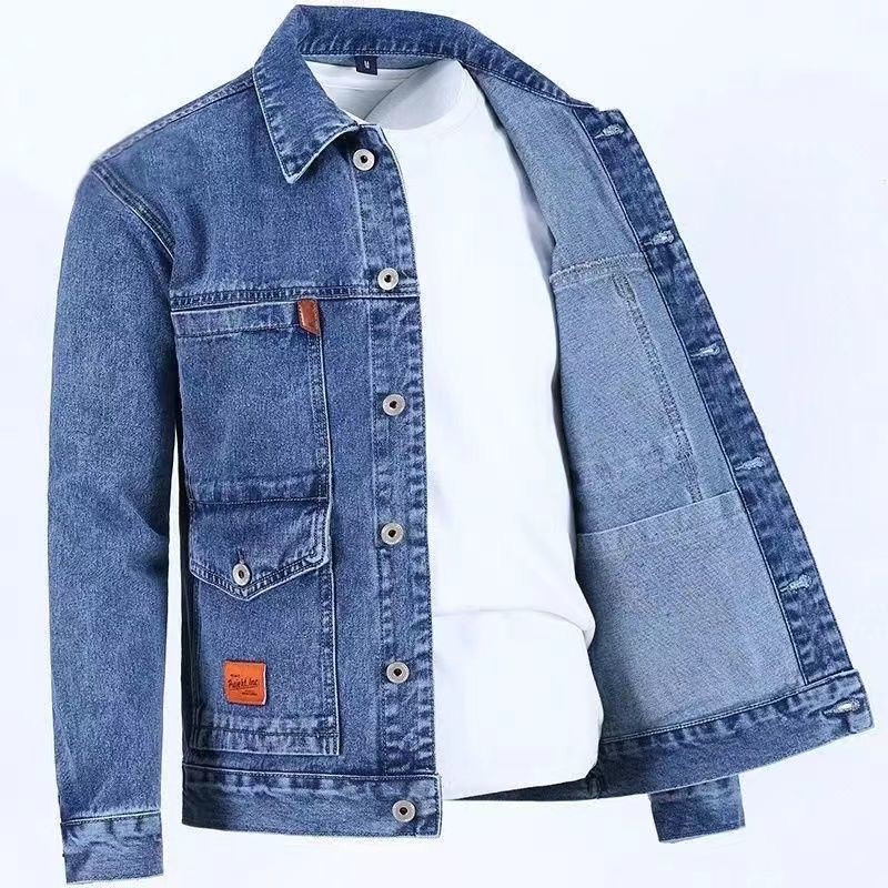 Jaket Denim pria, mantel Denim - Down Jacket Packable ulasan dan harga