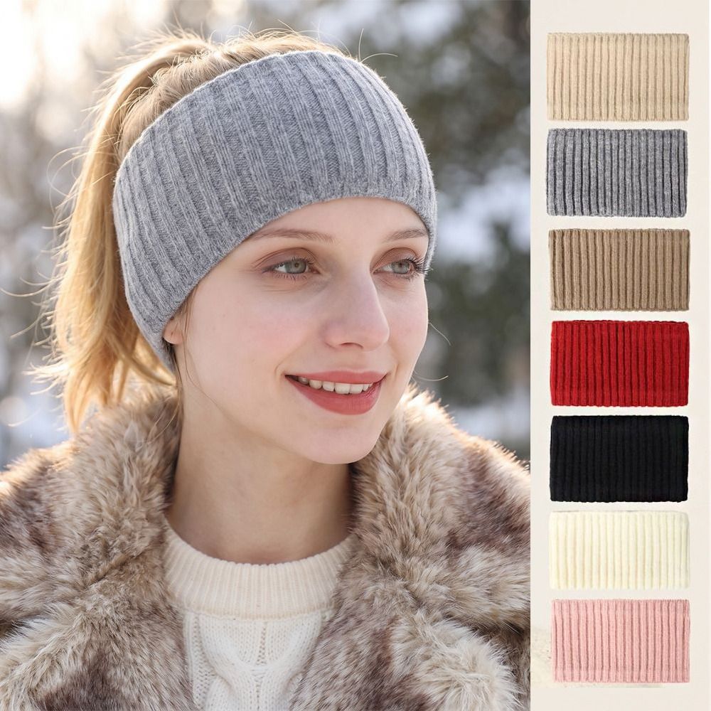 Bando Rajut Hangat untuk Telin - Winter Headband Fleece ulasan dan harga